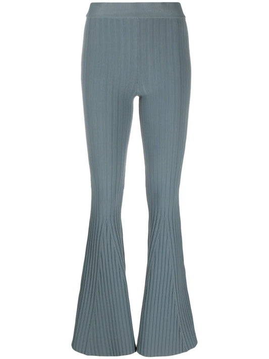 Jaya Ribbed Flared Trousers