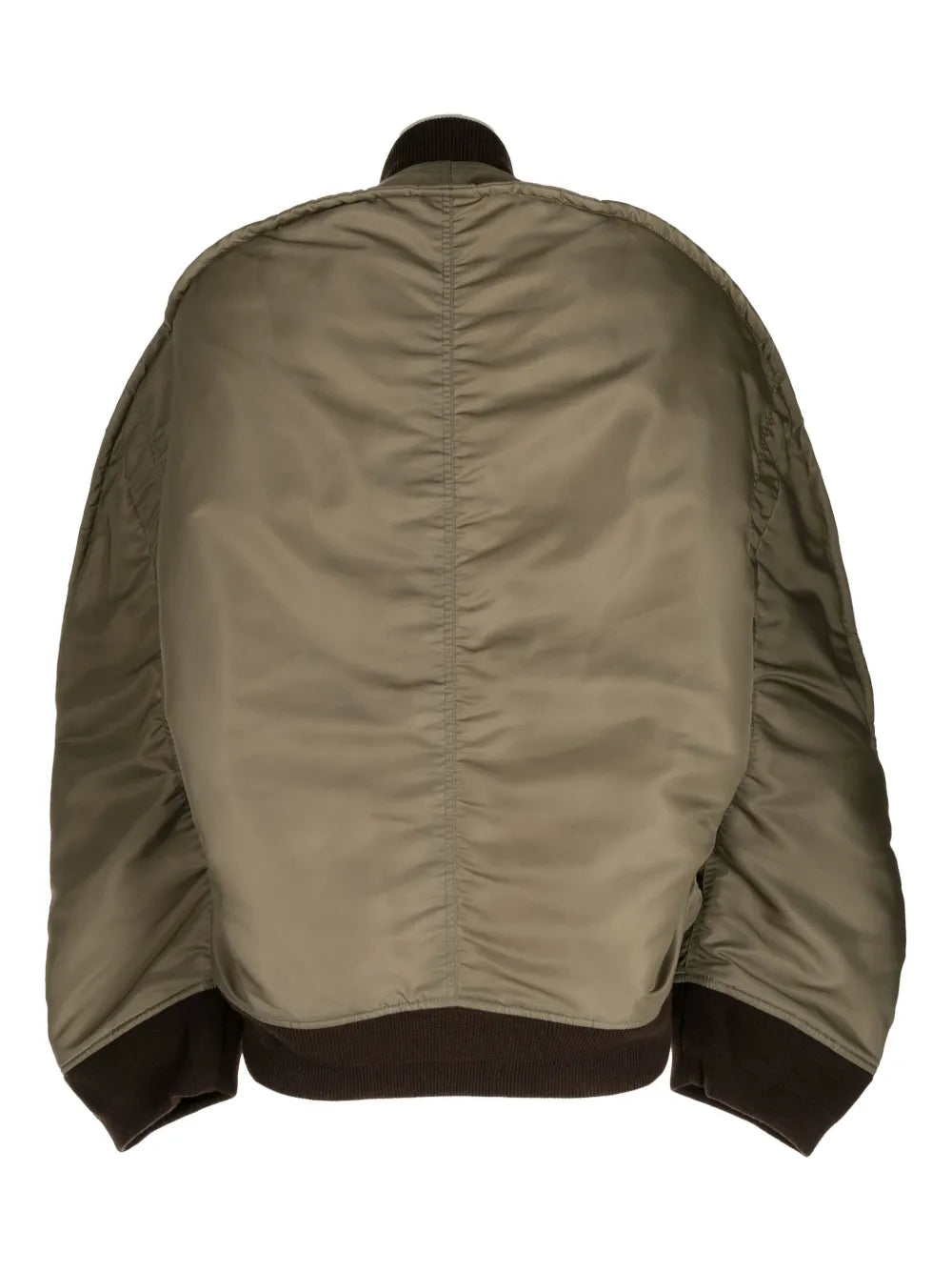 Zip-Up Padded Bomber Jacket