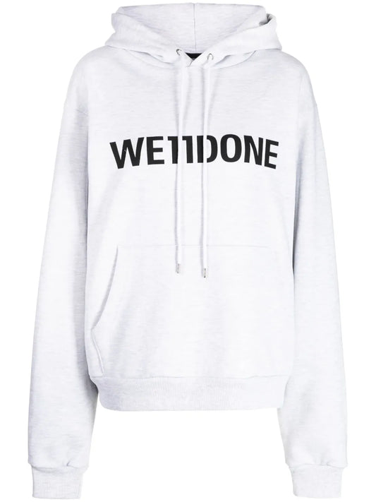 Logo-Print Drawstring Hoodie