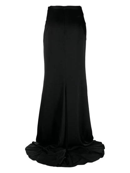 High-Waisted Maxi Skirt
