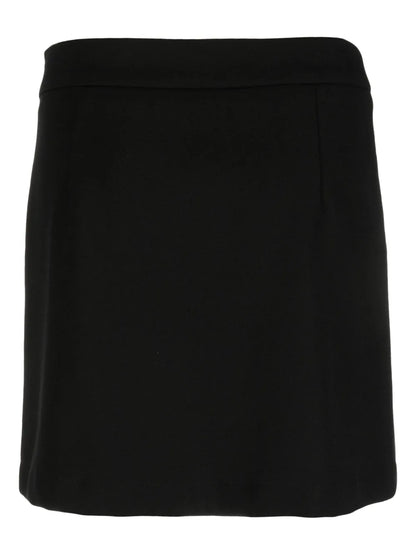 Logo-Plaque A-Line Miniskirt