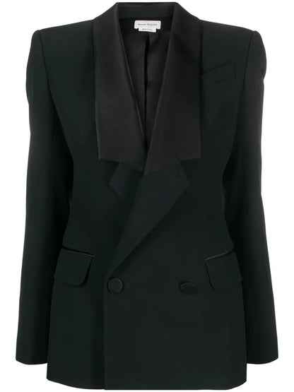 Single-Breasted Tailored Jacket