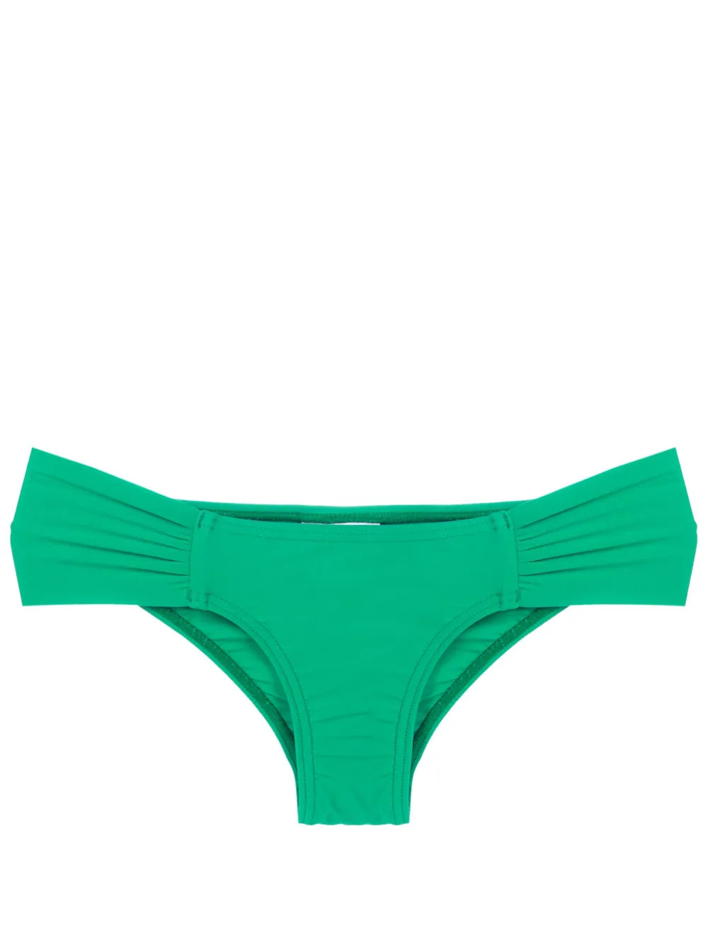 Gathered Low-Waisted Bikini Bottoms
