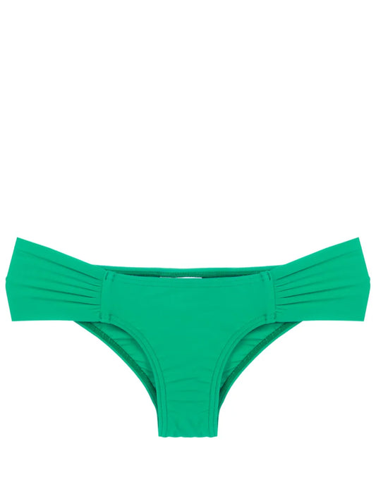 Gathered Low-Waisted Bikini Bottoms