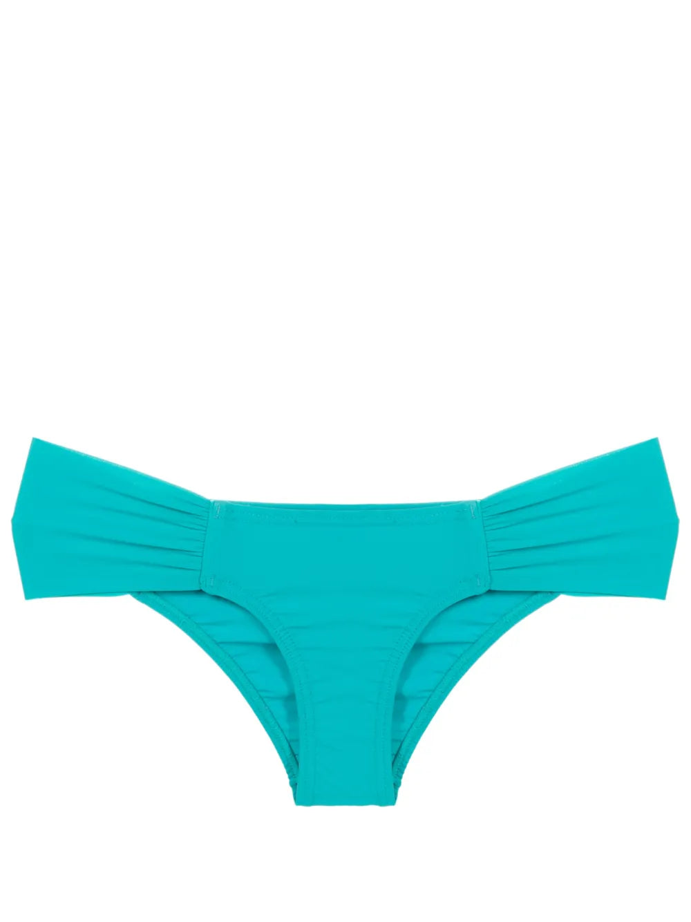 Gathered Low-Waisted Bikini Bottoms