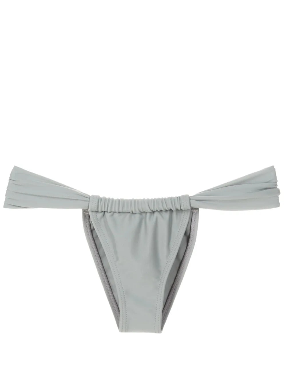 Gathered Low-Waisted Bikini Bottoms