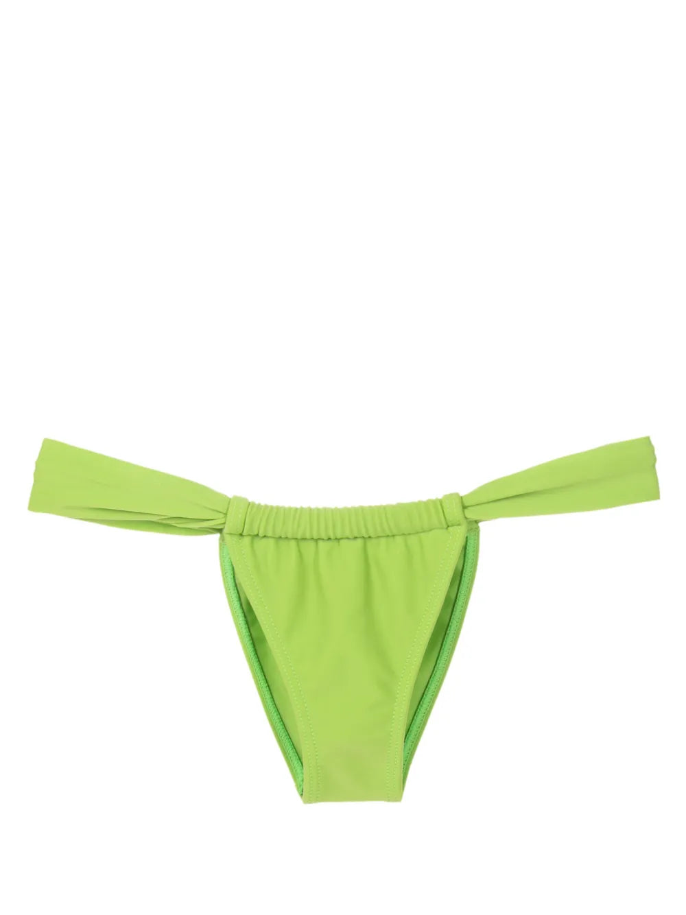 Gathered Low-Waisted Bikini Bottoms
