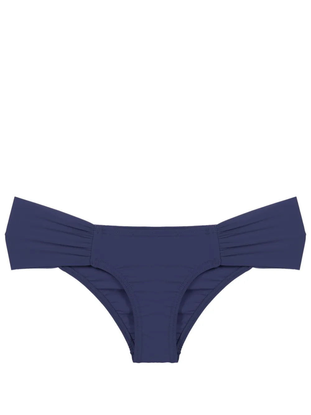 Gathered Low-Waisted Bikini Bottoms