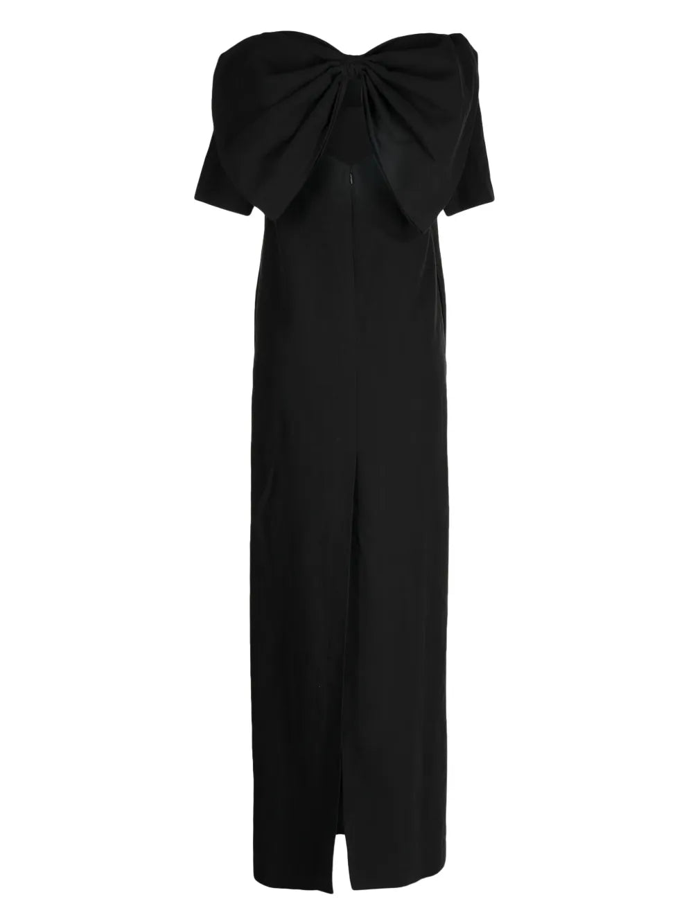 Bow-Detailing Square-Neck Dress