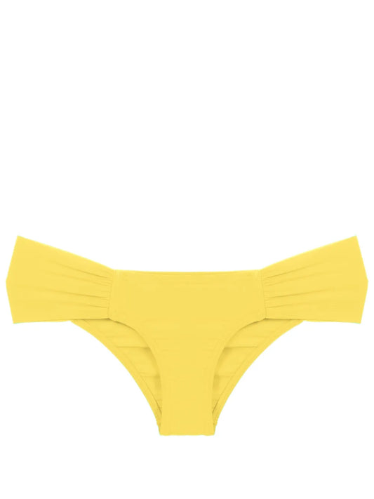 Gathered Low-Waisted Bikini Bottoms