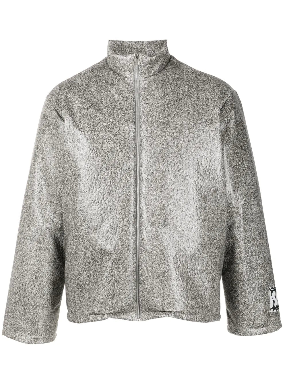 Overtime Gloss High-Neck Jacket