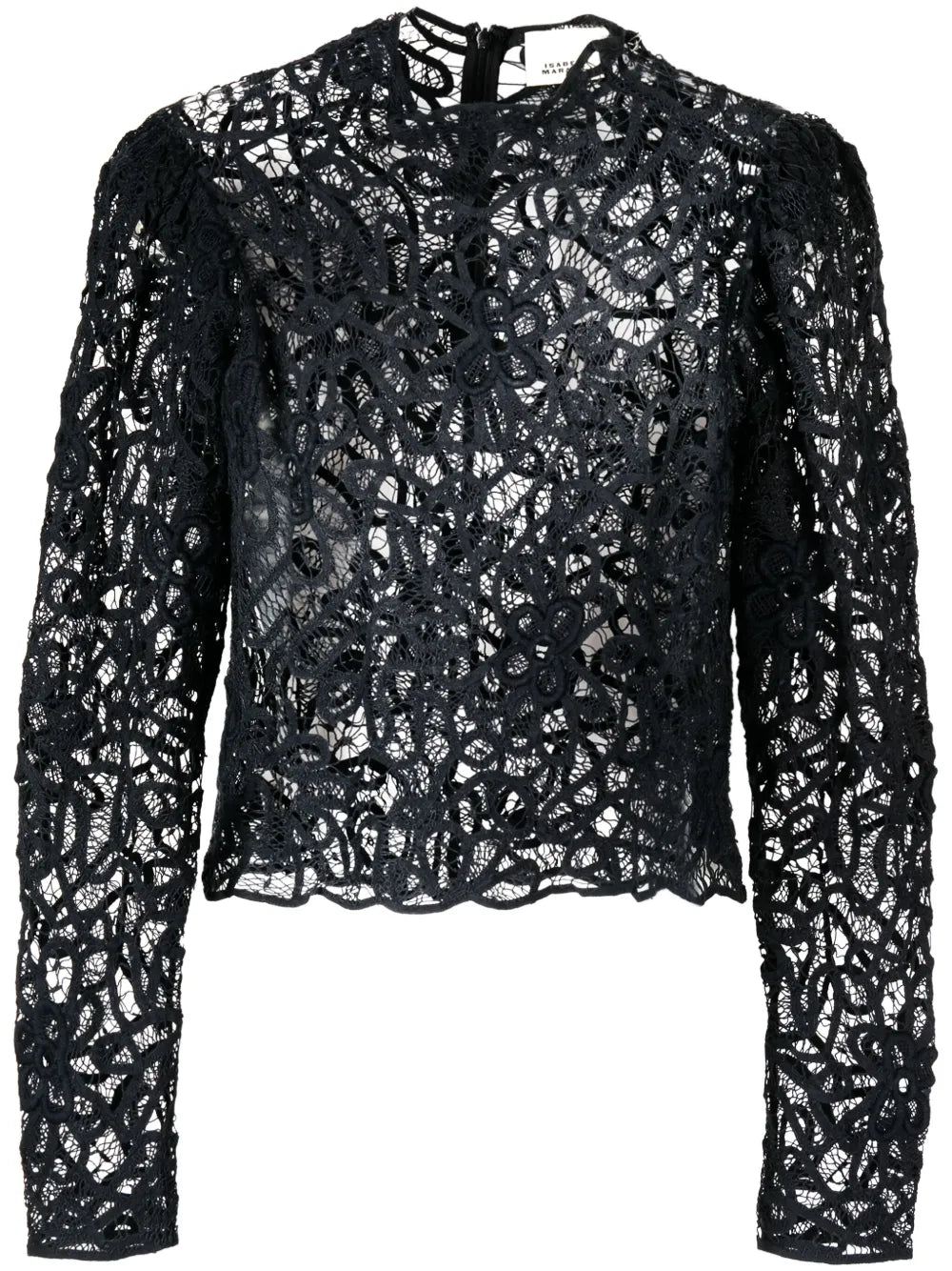 Neline Lace Long-Sleeve Top
