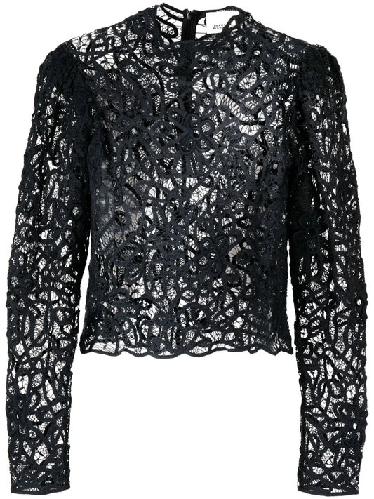 Neline Lace Long-Sleeve Top