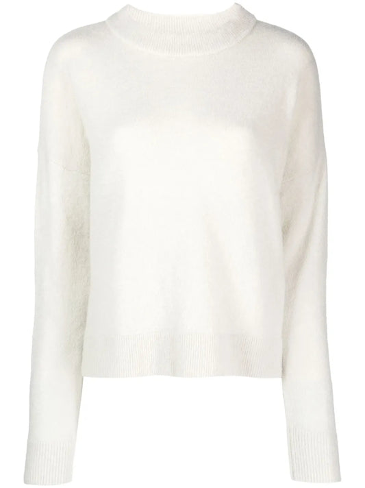 Crew-Neck Long-Sleeve Jumper