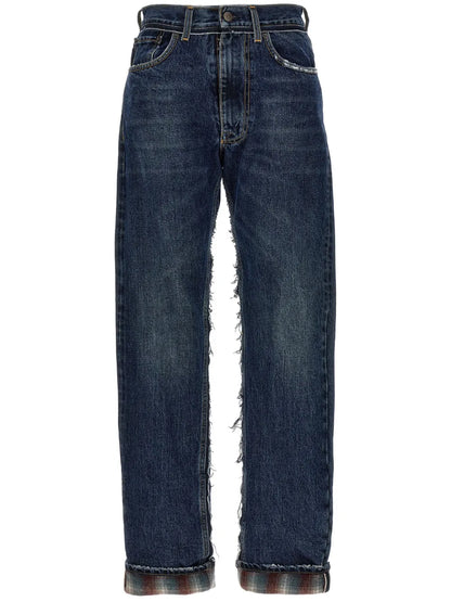 Yoke-Detail Jeans