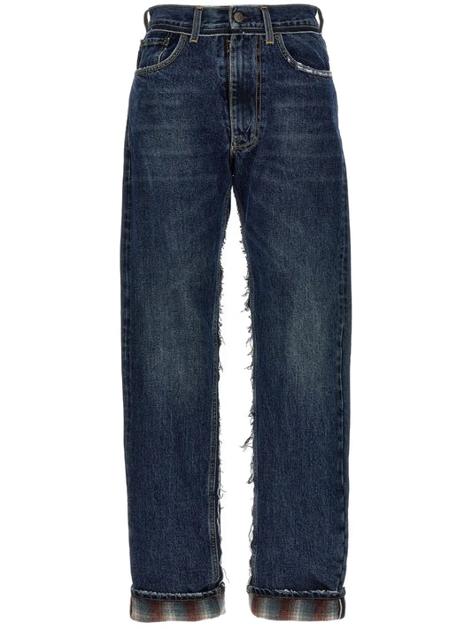 Yoke-Detail Jeans