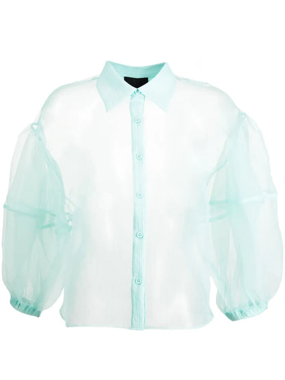 Sheer Organza Shirt