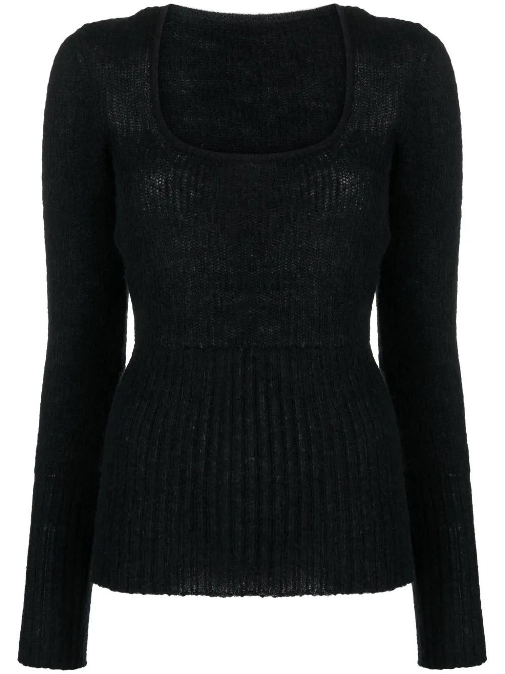 Dao Square-Neck Jumper