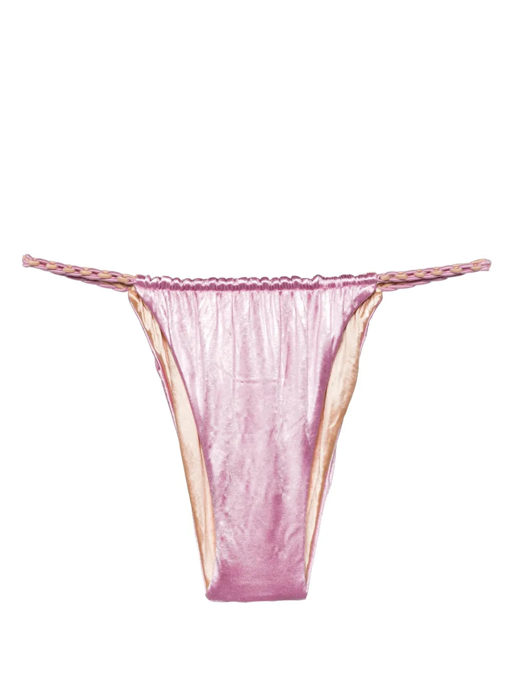 Ruched Reversible Bikini Bottoms