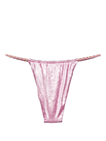 Ruched Reversible Bikini Bottoms