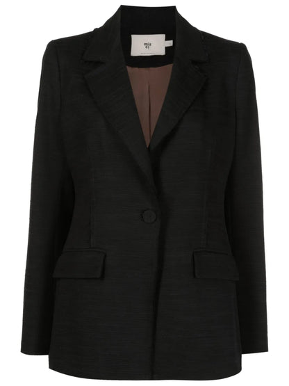 Pequi Single-Breasted Blazer
