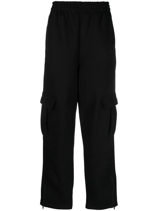 Shahra Cargo-Pocket Flared Trousers