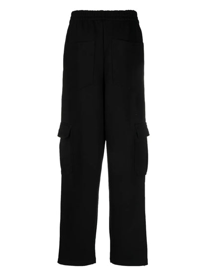 Shahra Cargo-Pocket Flared Trousers