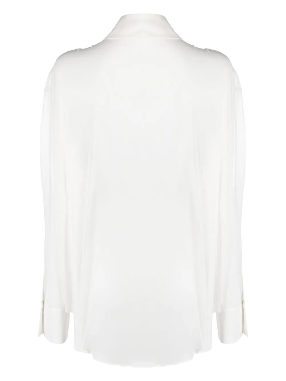 Tebulos Knitted-Panel Shirt