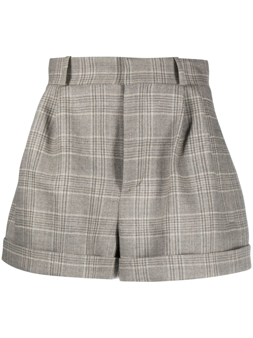 Kudebi Plaid-Check Shorts