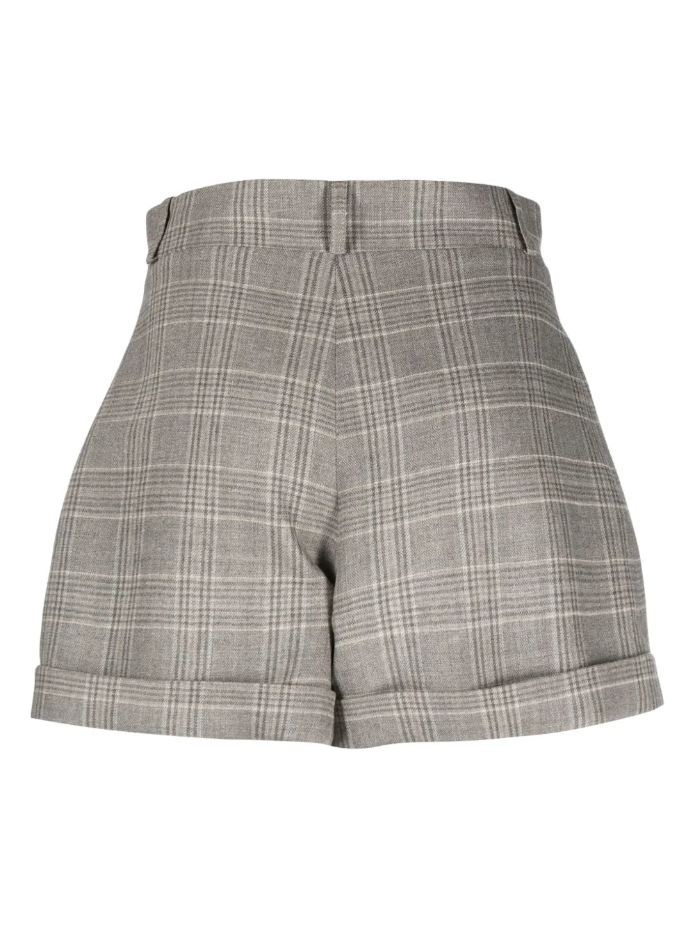 Kudebi Plaid-Check Shorts