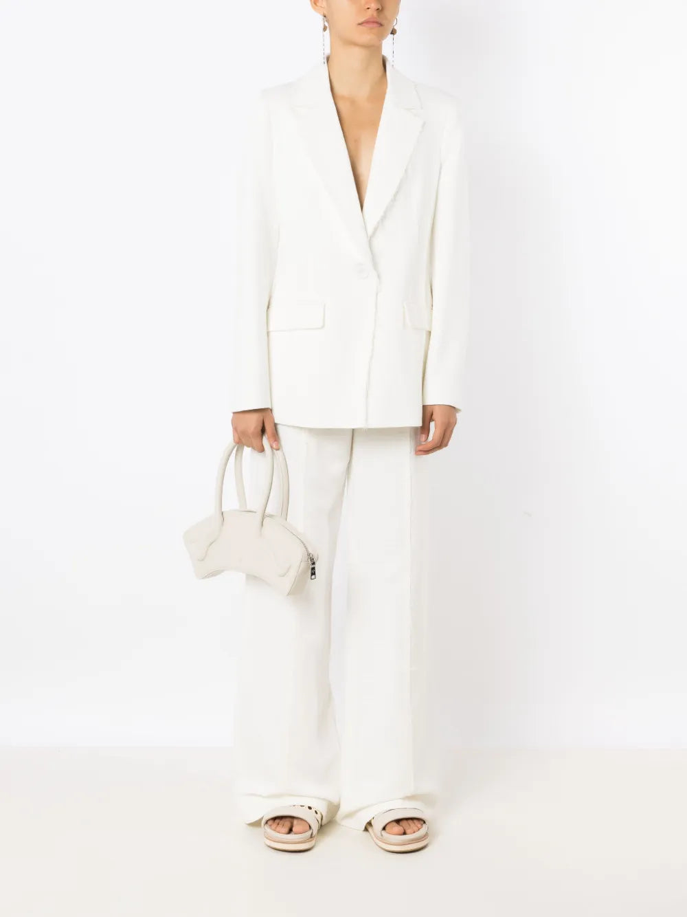 Pequi Single-Breasted Blazer