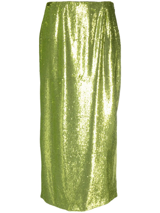 Sequinned Midi Skirt