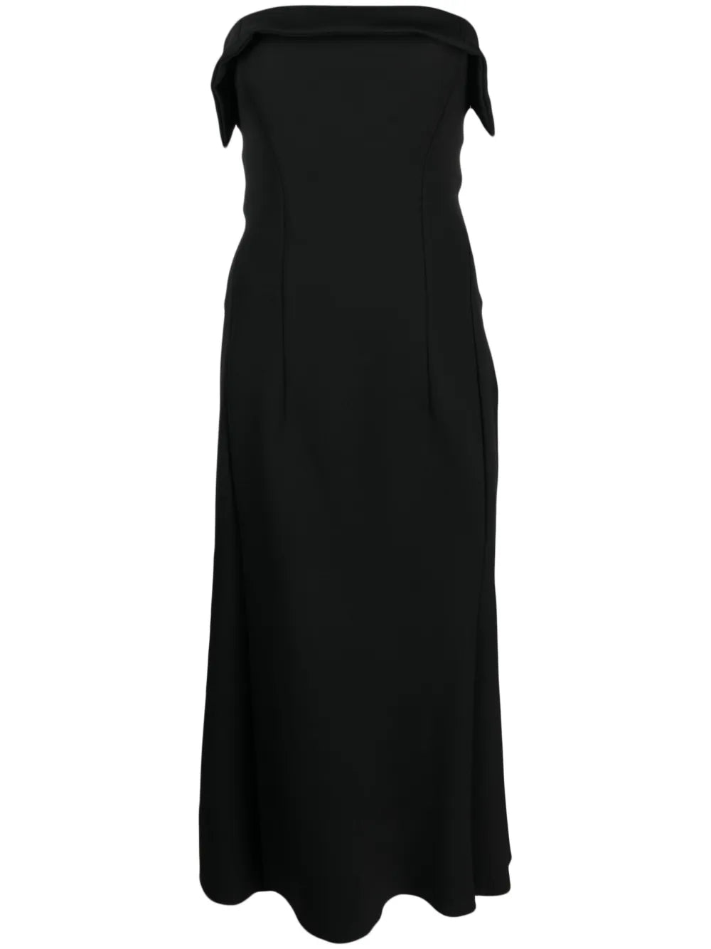 Strapless Midi Dress