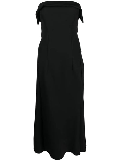 Strapless Midi Dress
