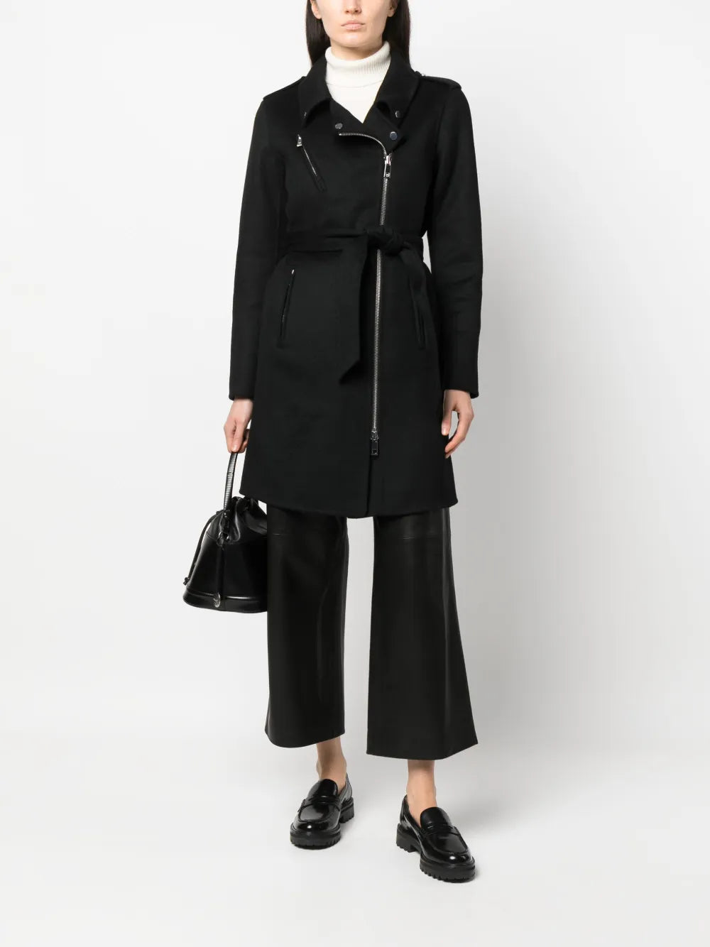 Double-Breasted Wool Coat