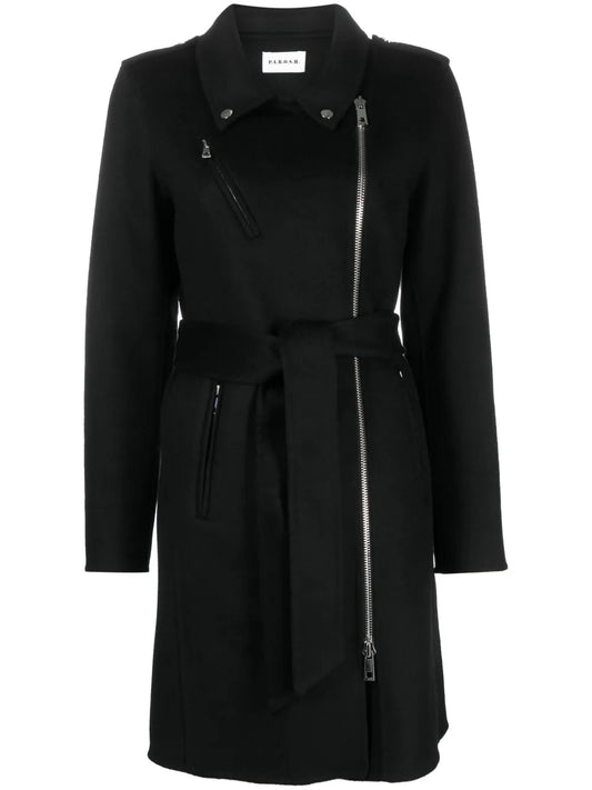 Double-Breasted Wool Coat
