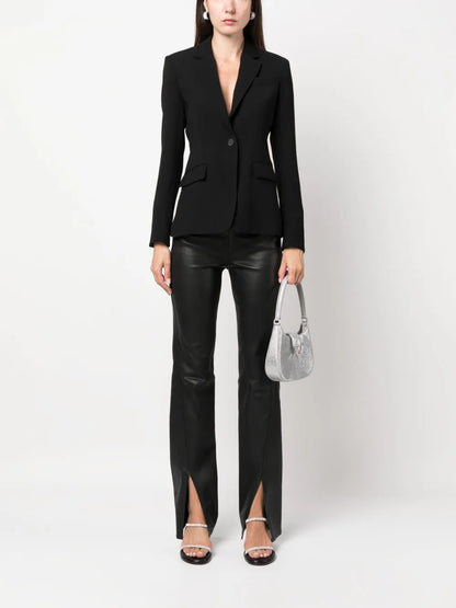 Slim-Cut Single-Breasted Blazer