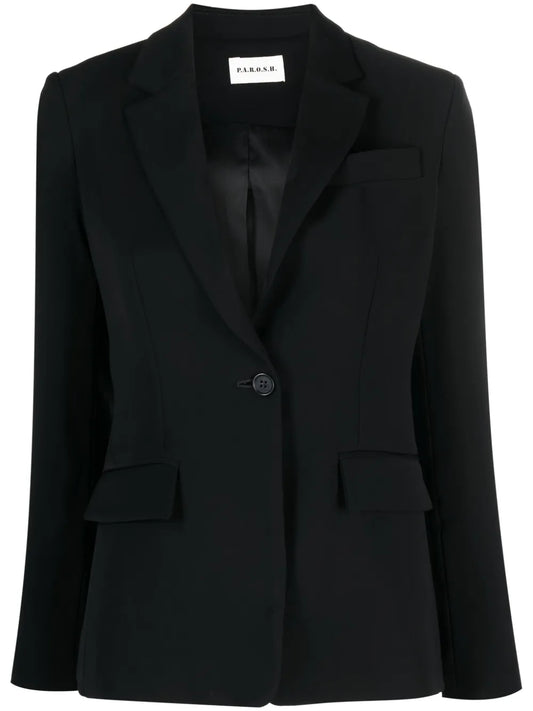 Slim-Cut Single-Breasted Blazer