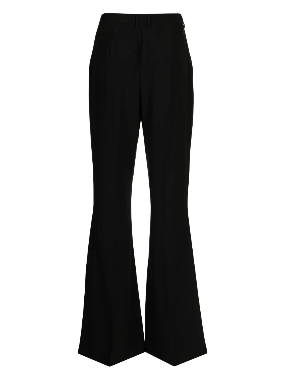 High-Waisted Flared Trousers