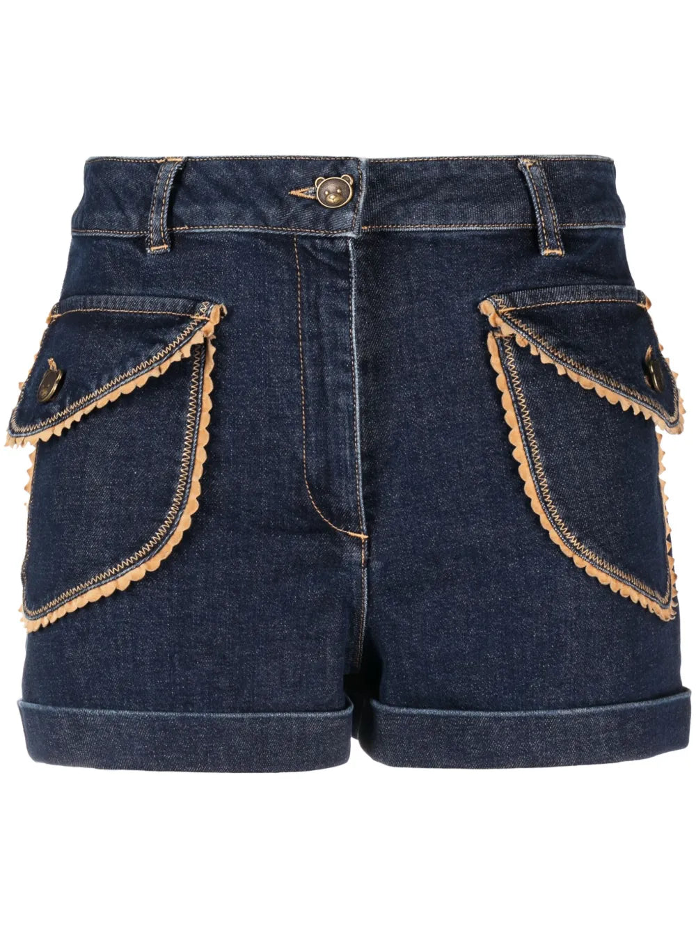 Passementer Denim Shorts