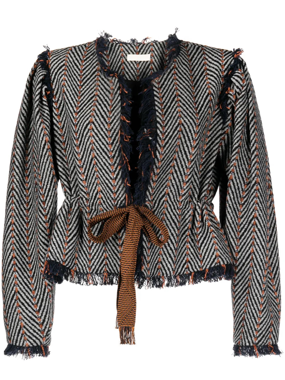 Ames Herringbone Tweed Jacket