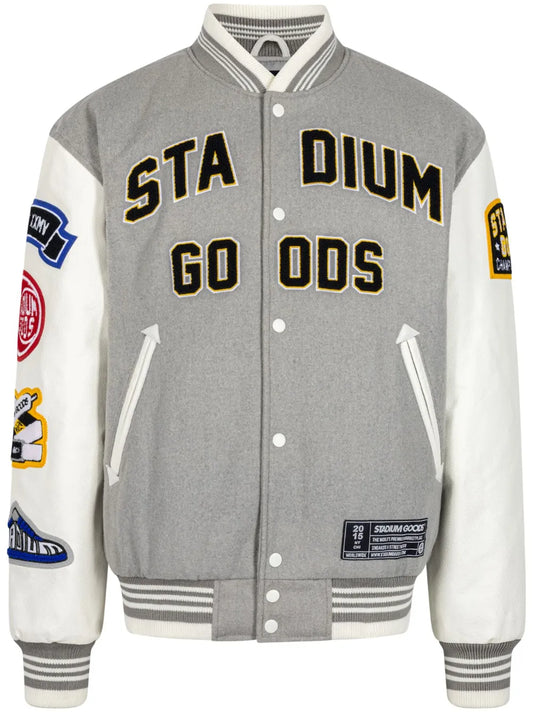 "Champions League" Wool Varsity Jacket