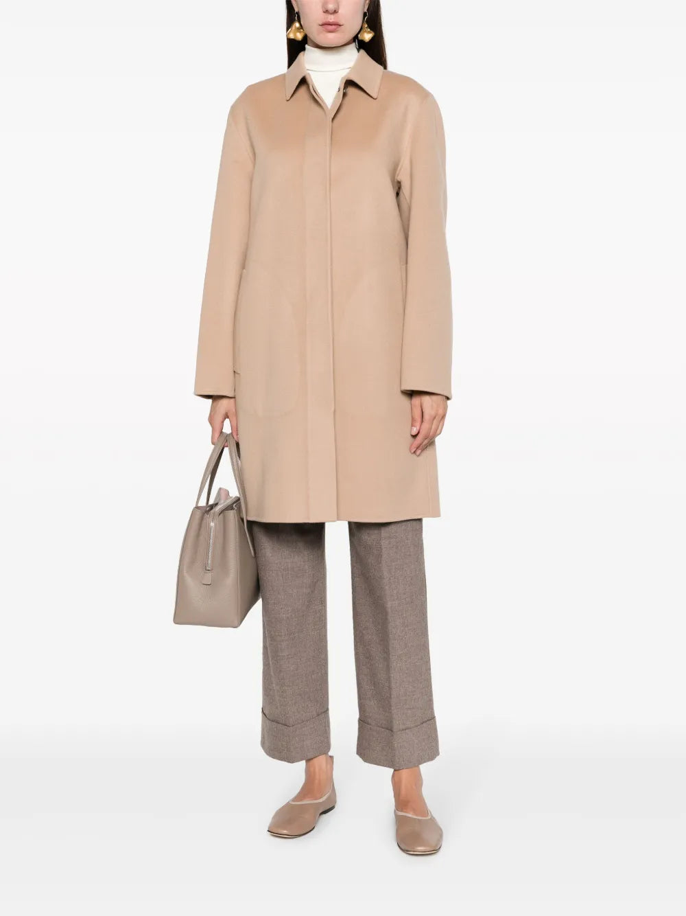 Palomino Wool-Blend Coat