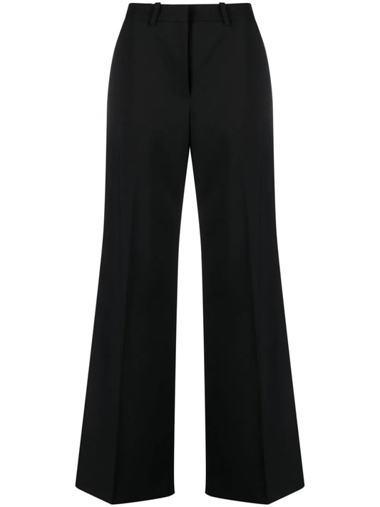 Wide-Leg Tailored Trousers