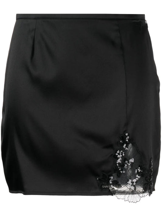 Violet Sequinned Skirt