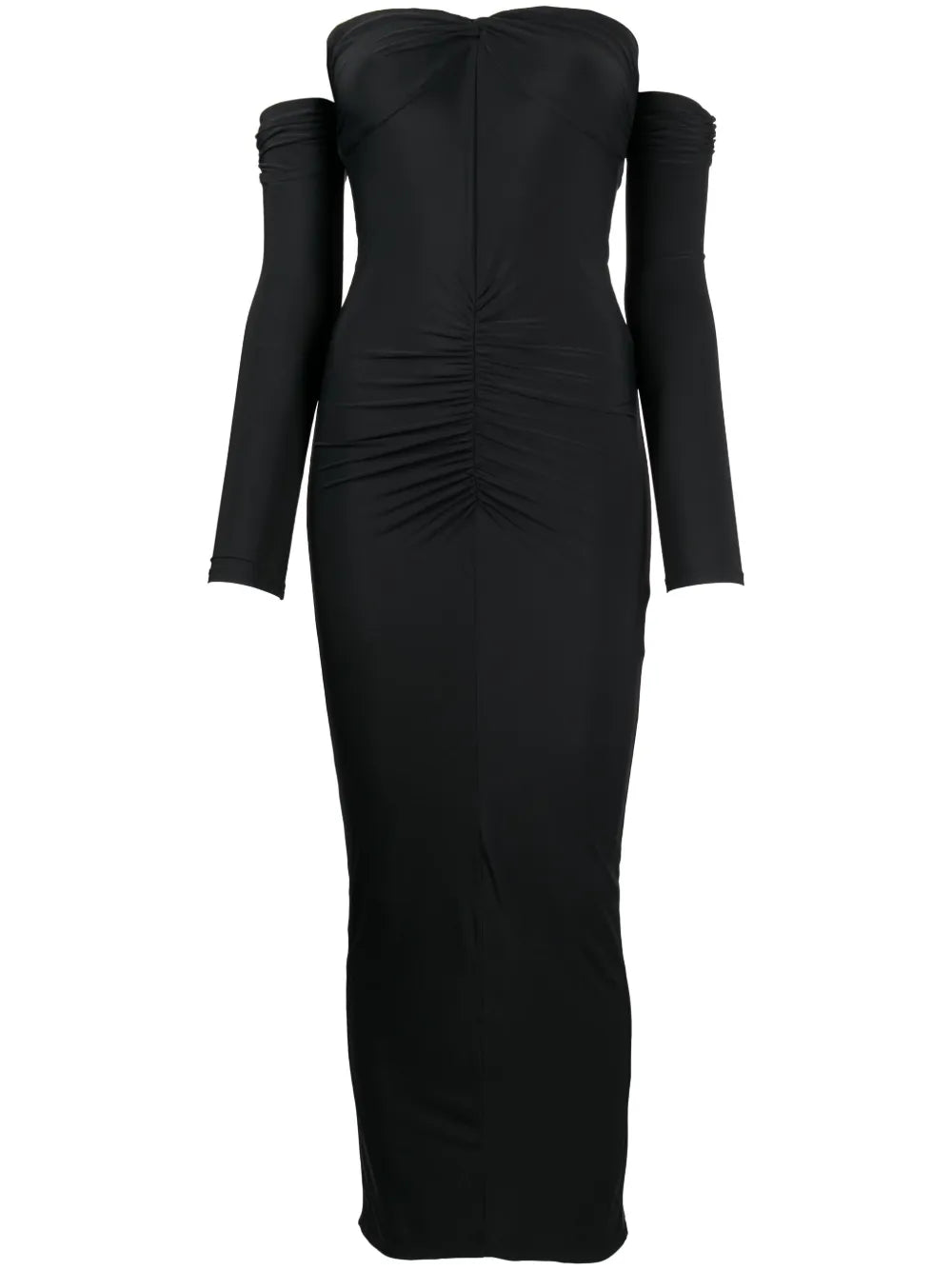 Ruched Midi Dress