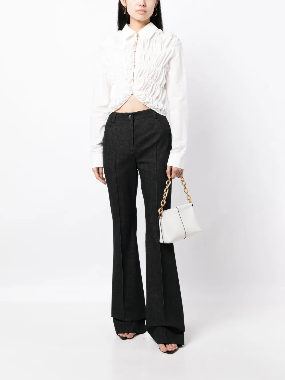 High-Rise Flared Jeans