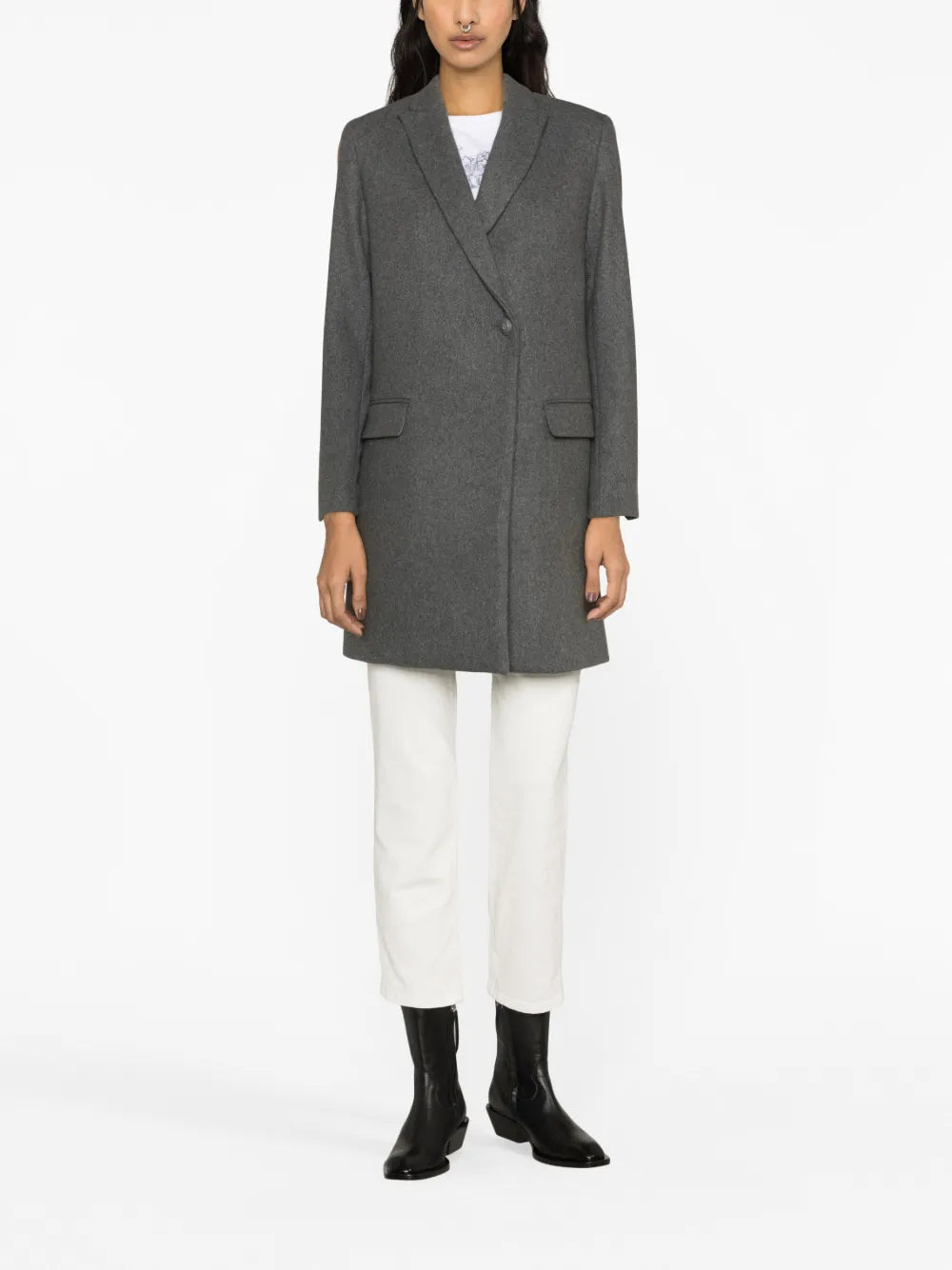 Double-Breasted Coat