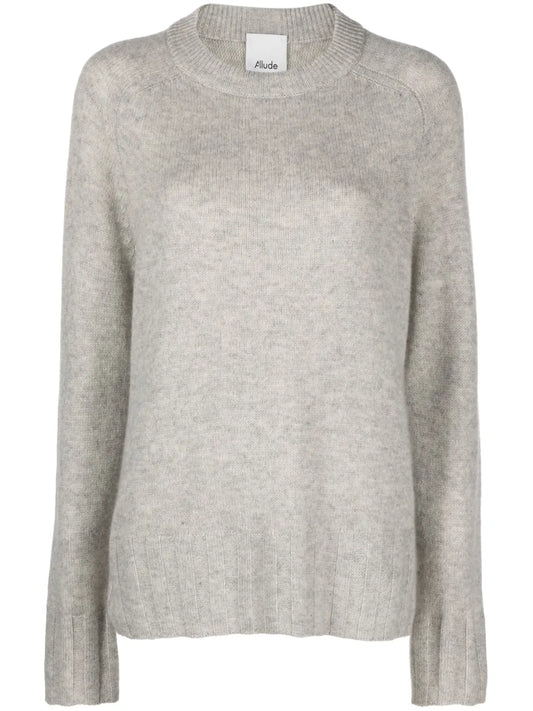 Crew-Neck Knitted Jumper