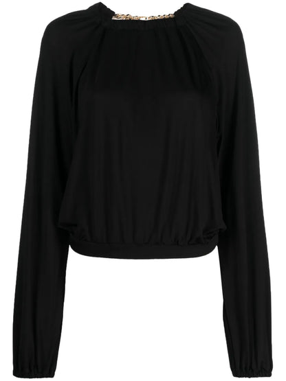 Chain-Link Cut-Out Top